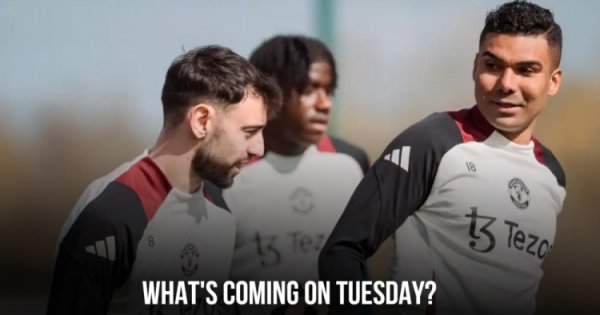 Manchester United trained in Carrington on Tuesday morning local time and will then set off for Bilbao
